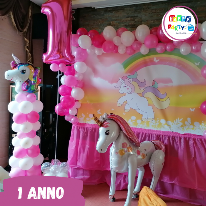 allestimenti palloncini special unicorno